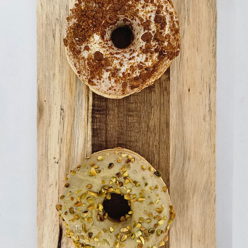 Donuts sabores (Pistacho, Kinder)