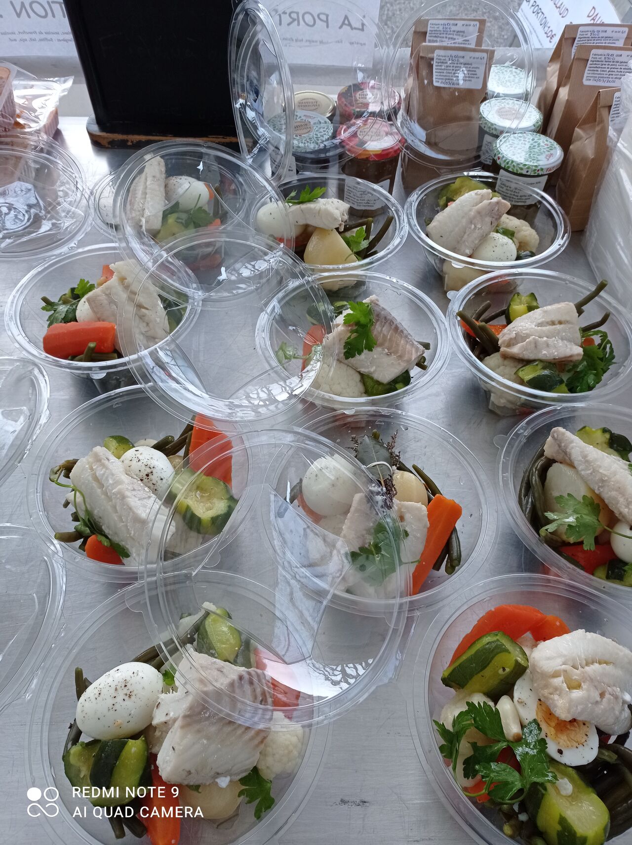 Aîoli de Dos de Cabillaud et Wok de Légumes