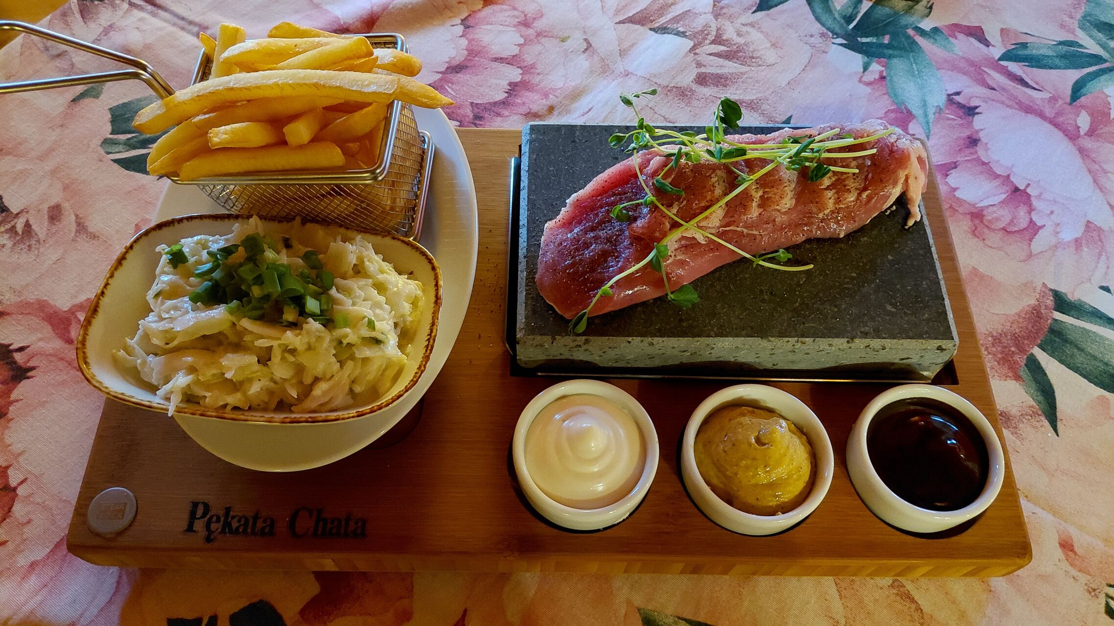 Nowość!!!!STEK NA KAMIENIU LAWOWYM🤤🤤