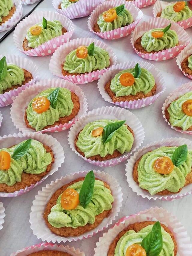 Traiteur
Mini tarte avocat