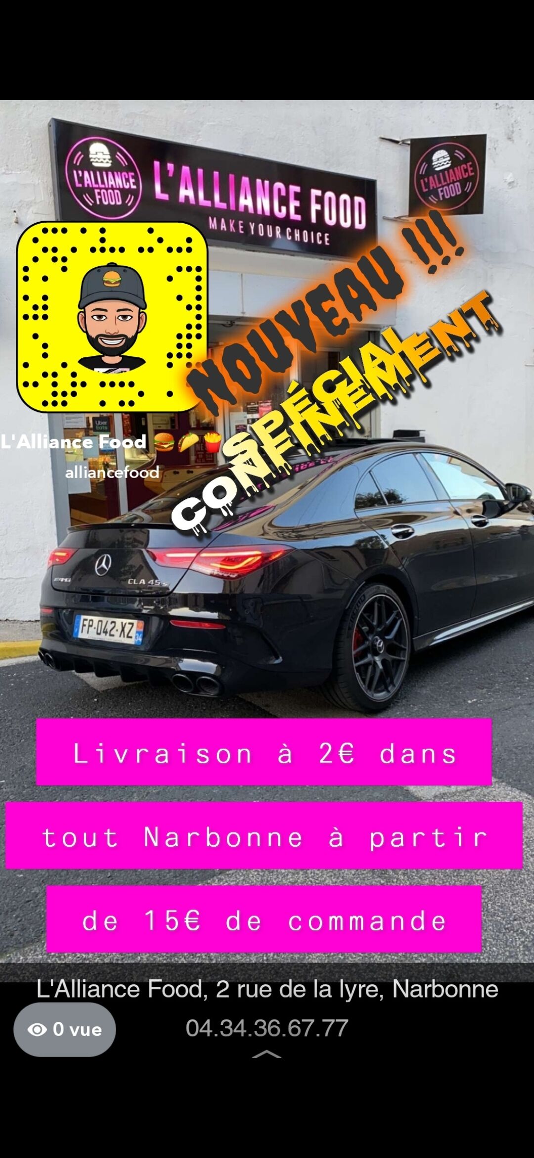 Livraison sur Narbonne 