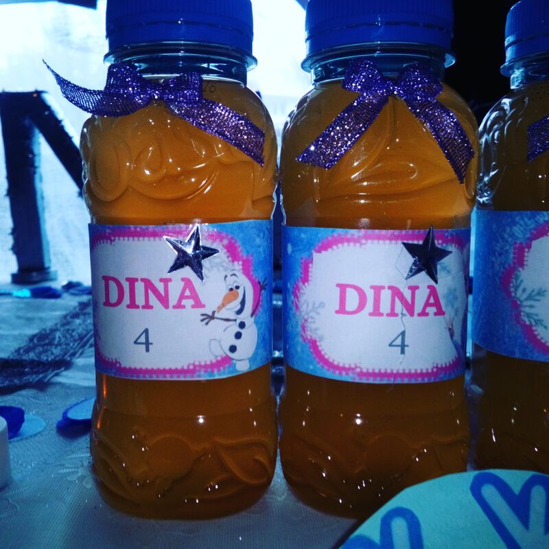 Jus d'orange personnalisé