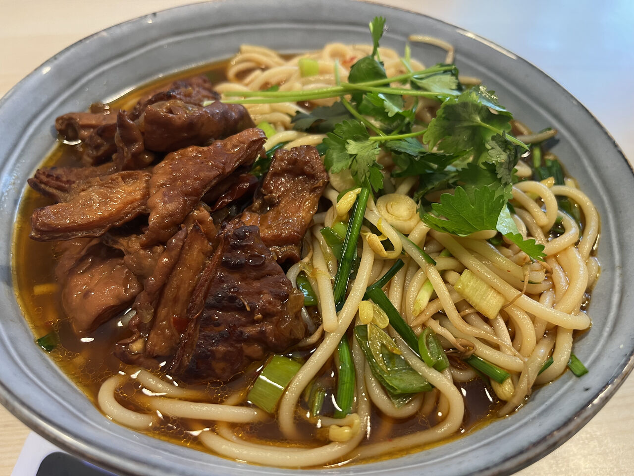 Noodle fuseau de porc