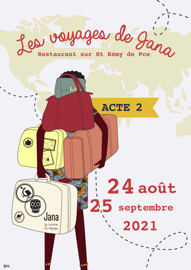 Les Voyages de Jana Acte 2 du 24 août au 25 septembre 2021