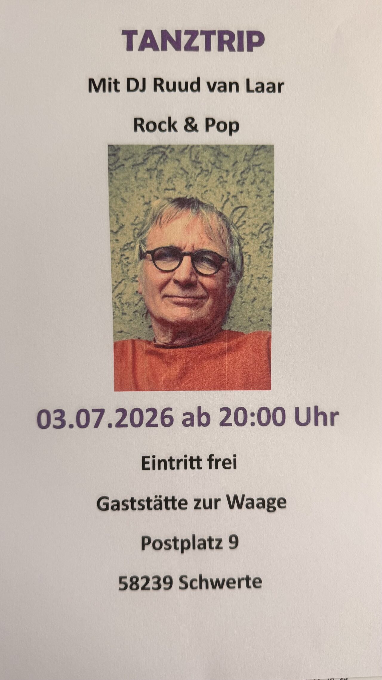 Tanztrip 03.07.2026