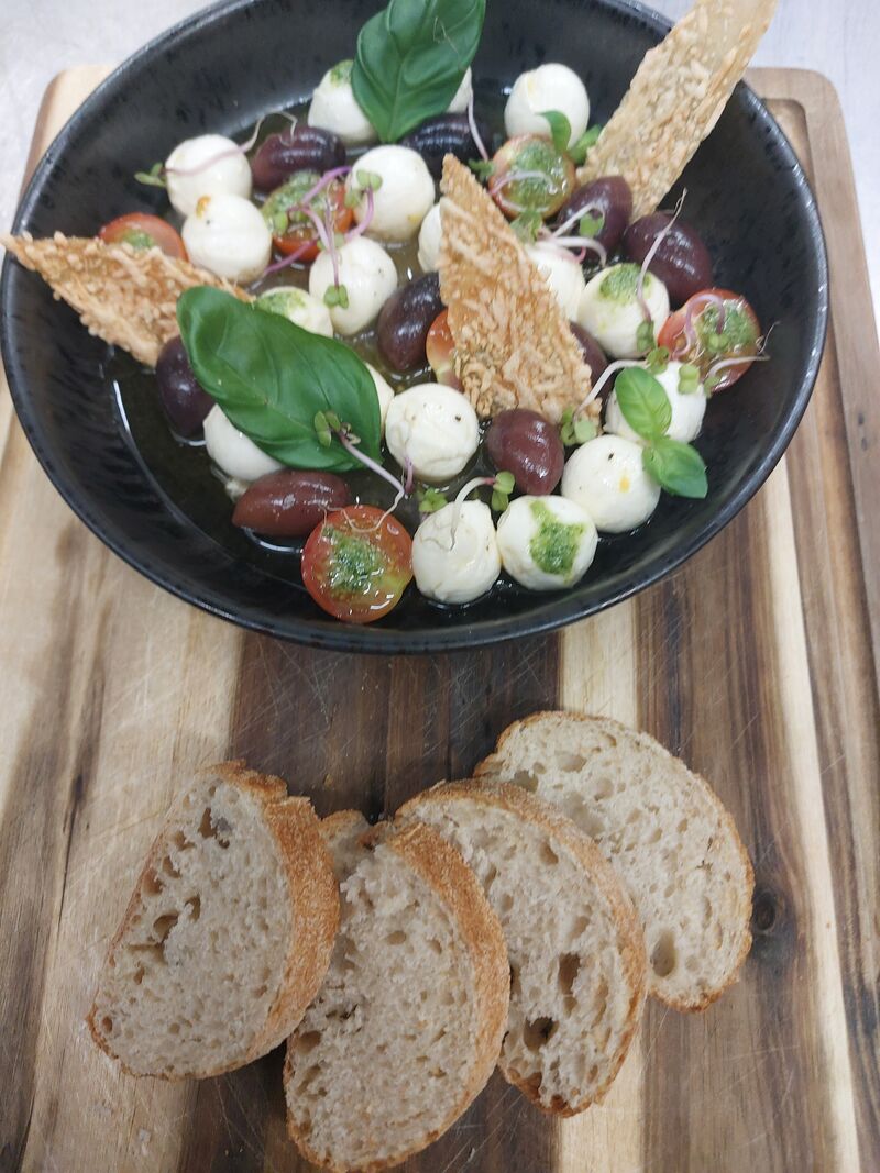 Mozarella/Oliven/Zitrone