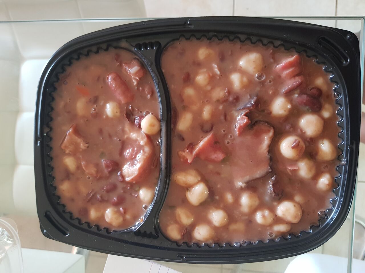 Dombrés aux Haricots rouges et salaisons