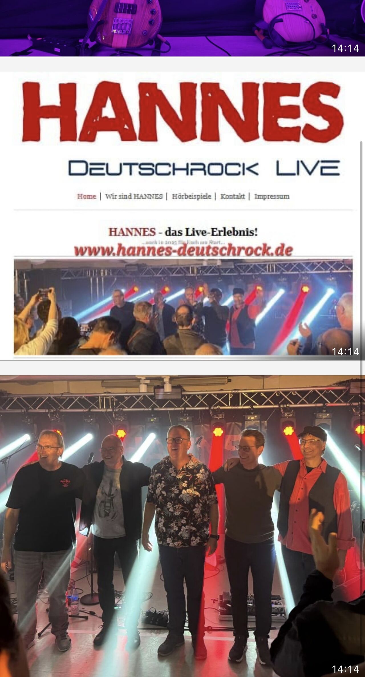 "HANNES DEUTSCHROCK" : Freitag, 30.01.2026 ab 20 Uhr