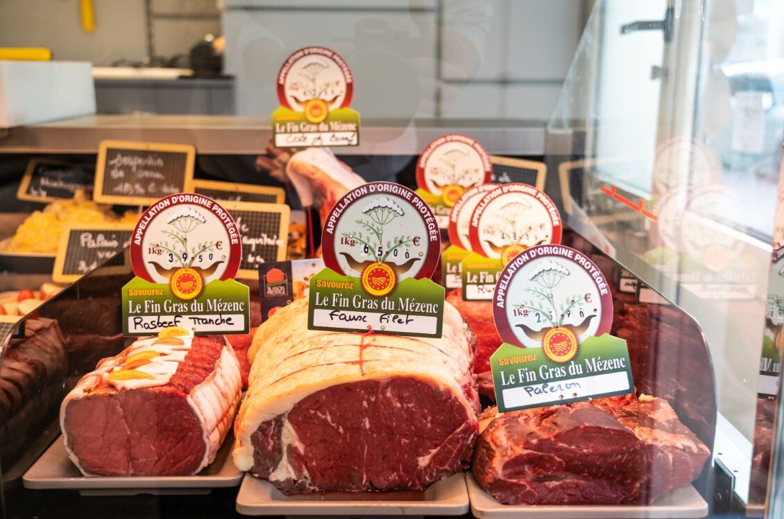 Vitrine L'annecienne Boucherie Traiteur Annecy