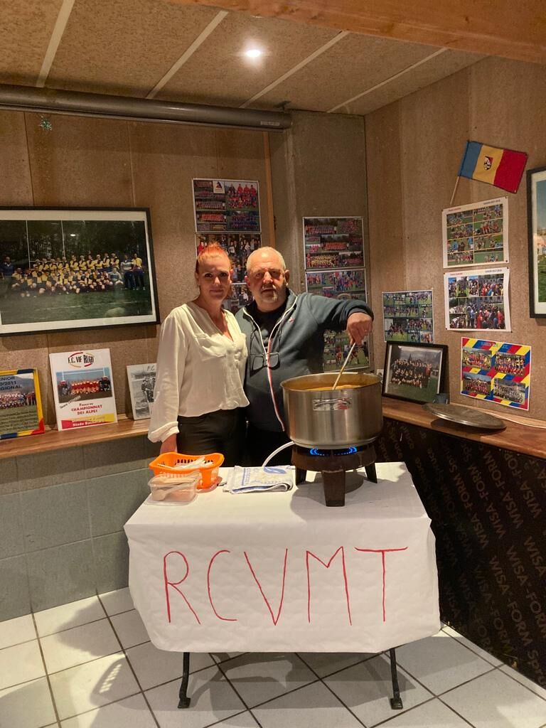 Soupe de poissons réception du RCVMT