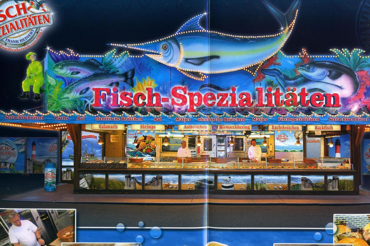 Imbiß auf Volksfesten