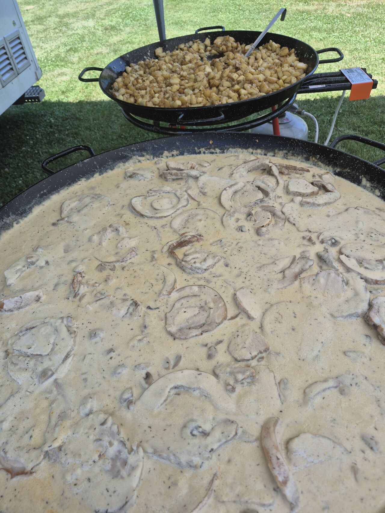 Porchetta et ses pommes de terre sautées 