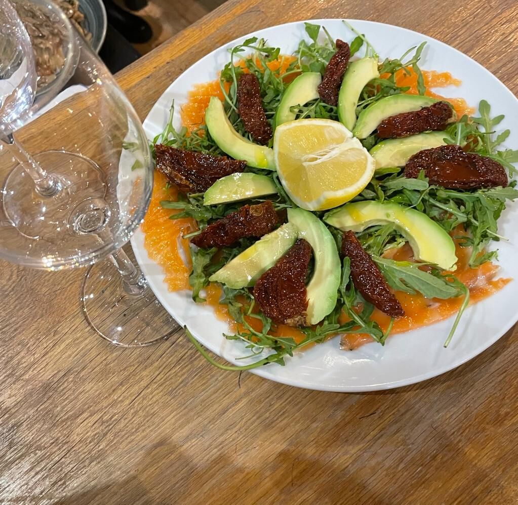 Carpaccio di salmone 