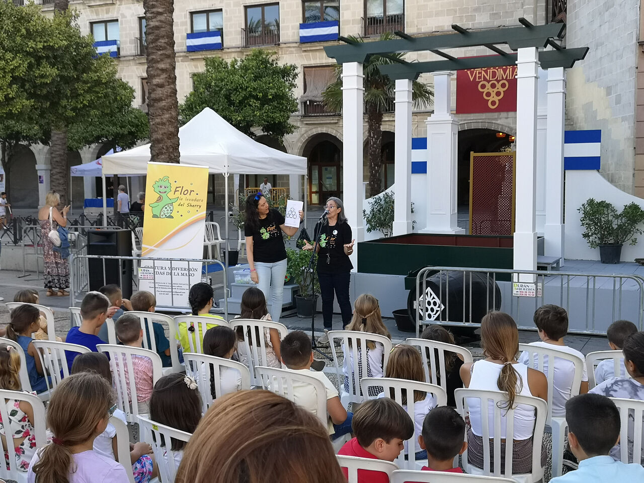 Cuentacuentos en Fiesta de la Vendimia Jerez