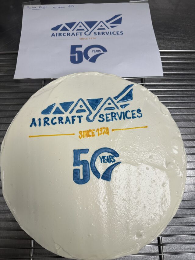 Entremets avec votre logo