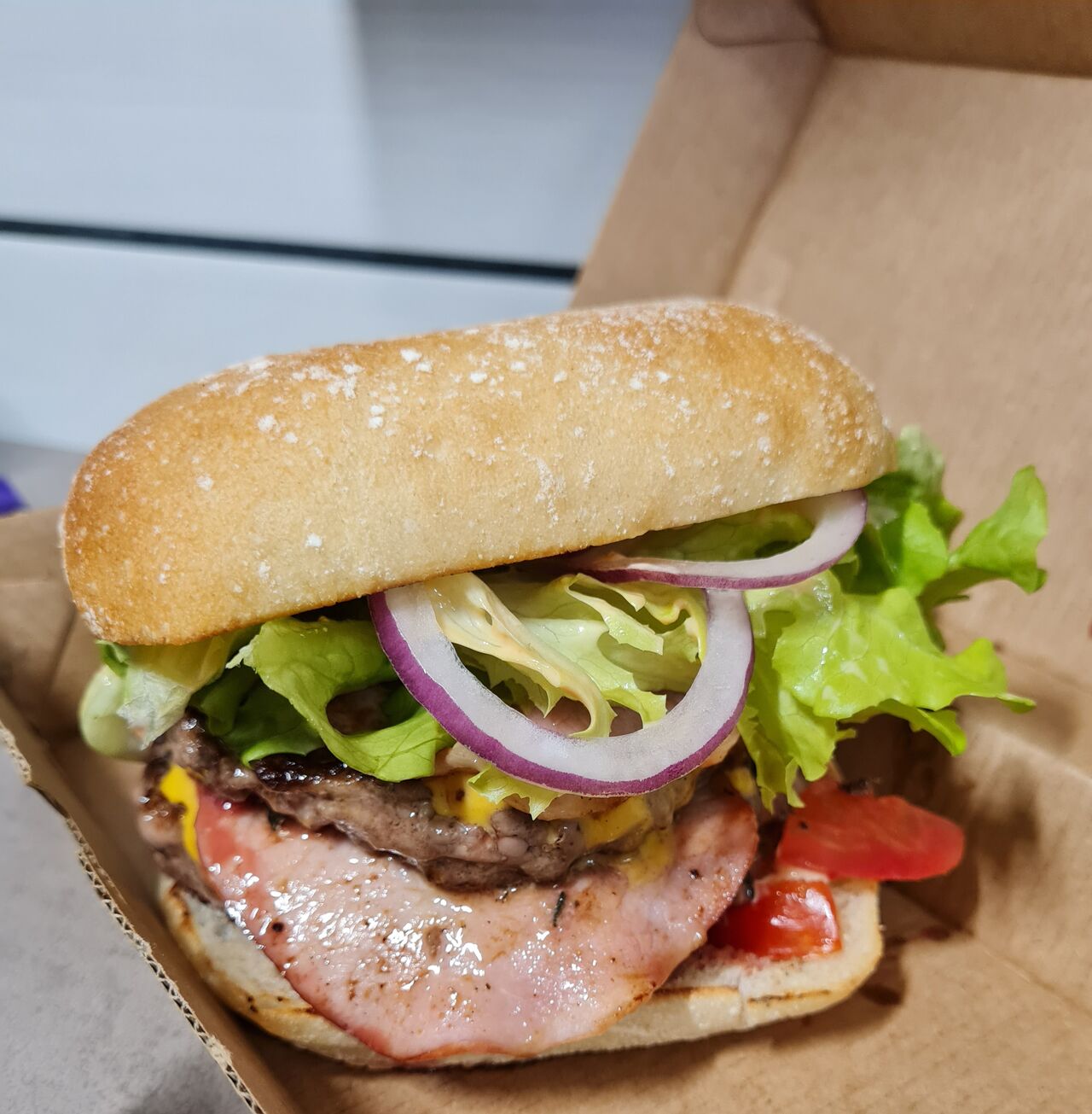 Le double bacon ! Un classique mais tellement bon ! 