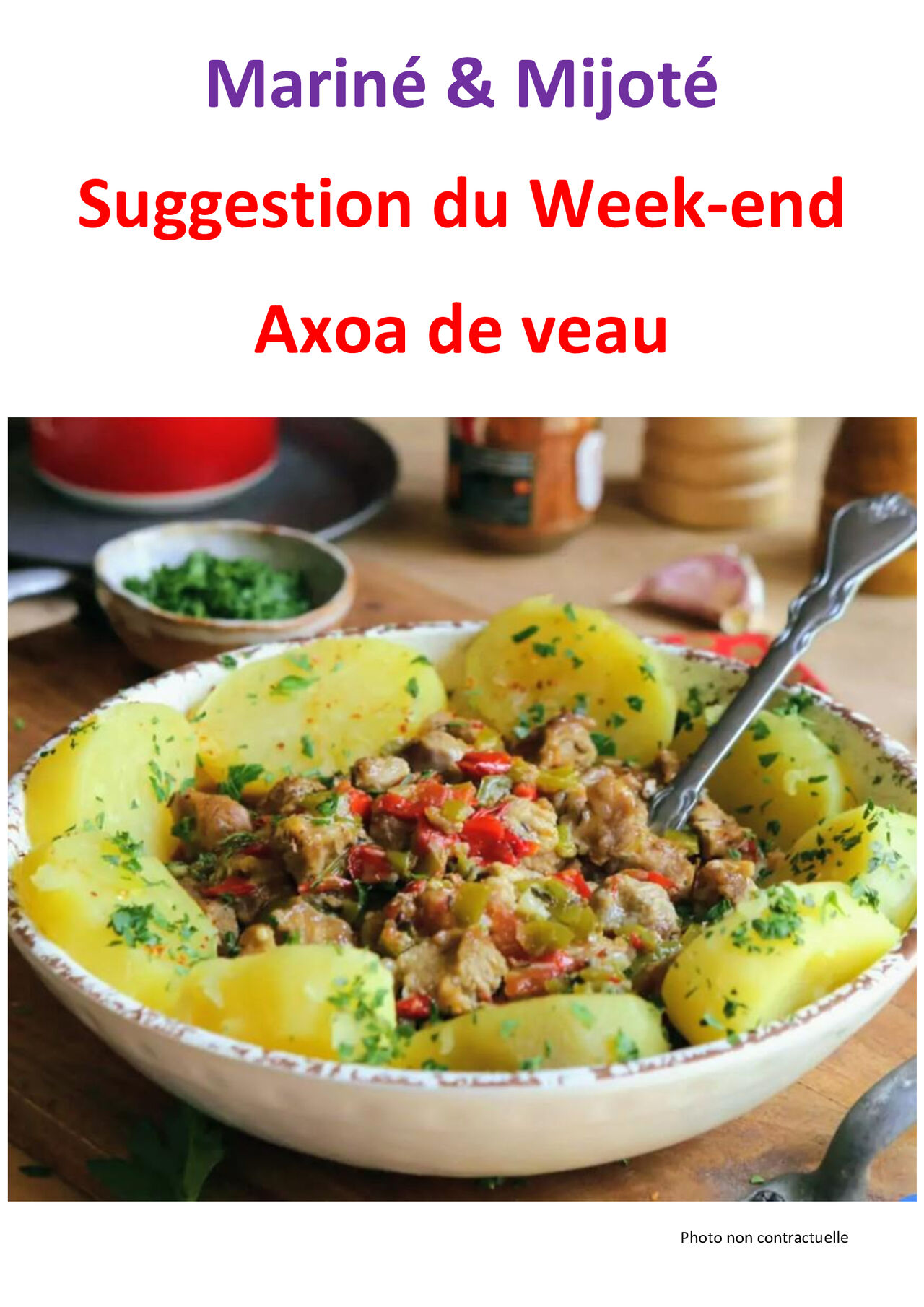 Suggestion du samedi 13 juin 2026