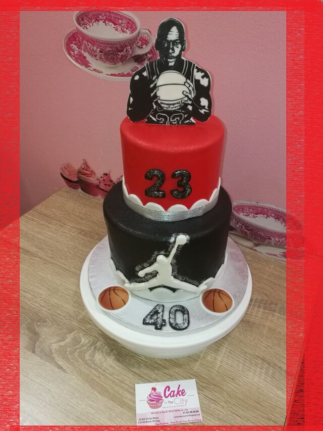 Gâteau thème Michael Jordan