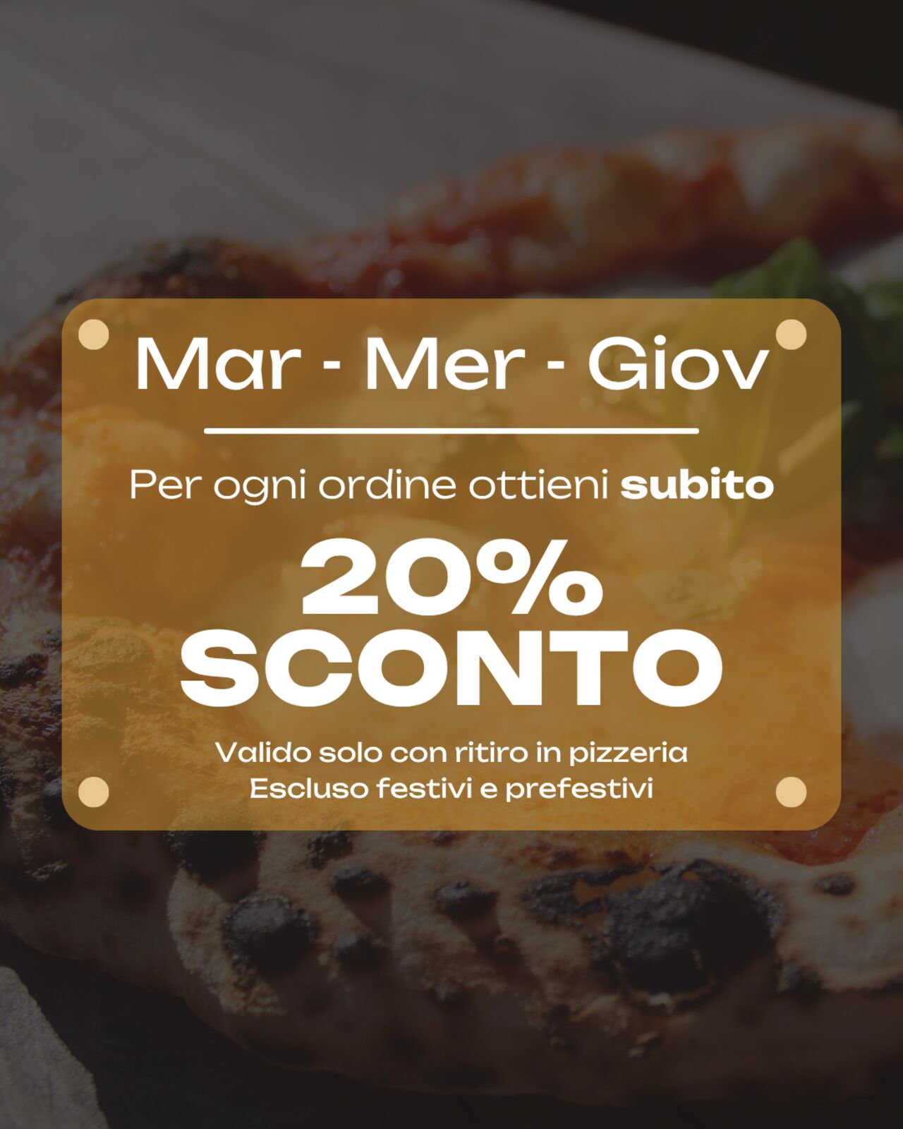 20% SCONTO