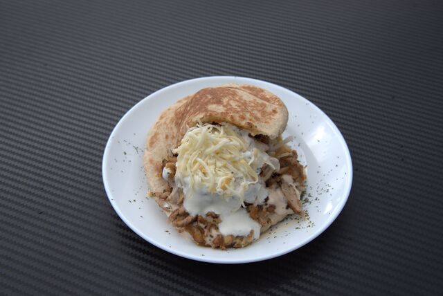 Teljes kiőrlésű gyros pita, akár menüben is.