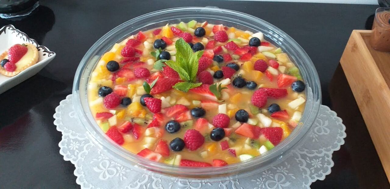 Salades de fruits frais