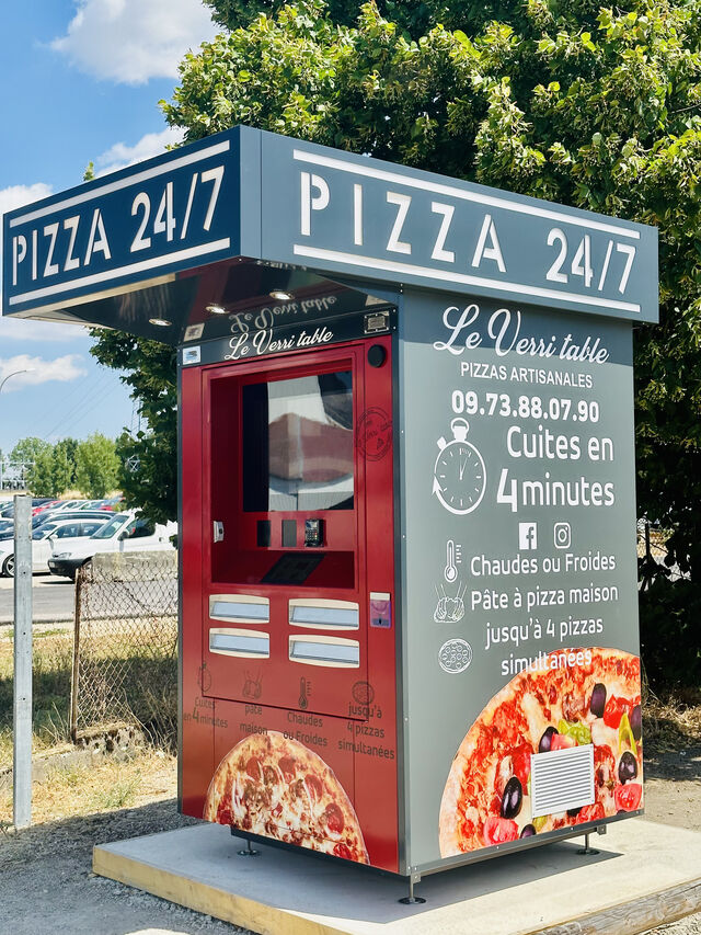 Notre distributeur de pizzas