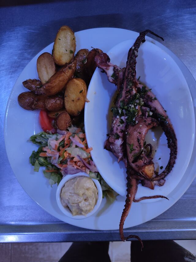 Poulpe à la plancha 