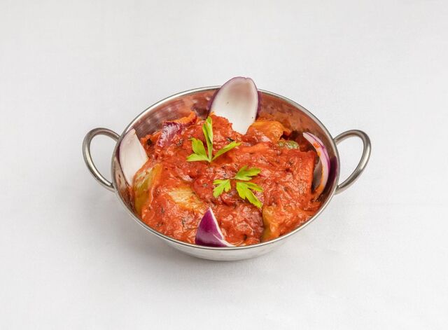 Karahi de pollo o cordero