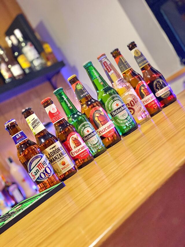 Tenemos variedades de cervezas 