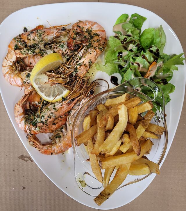 Gambas à la Plancha