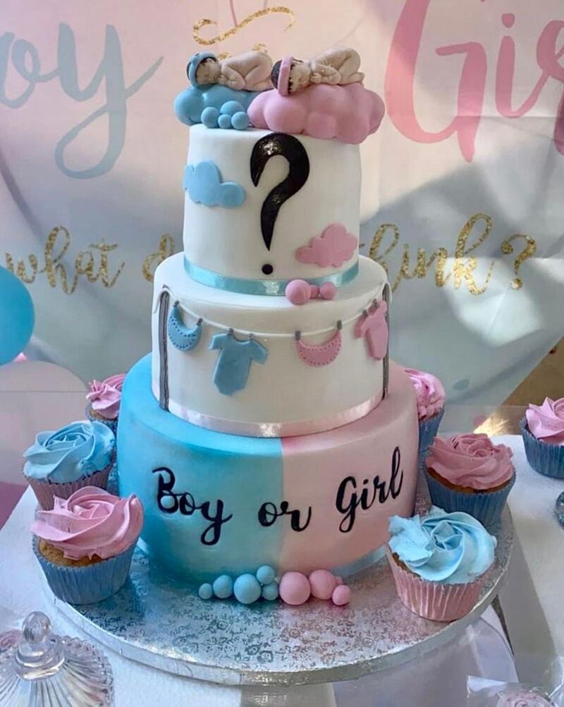 GENDER REVEAL, BABY SHOWER