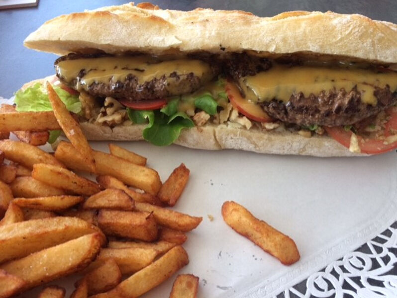 l’américain très gourmand 