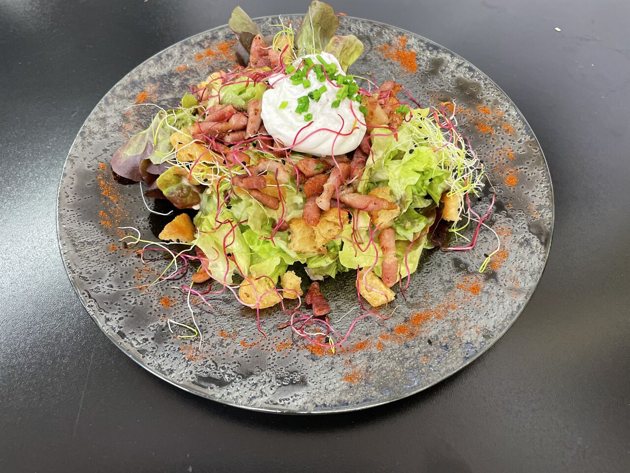 salade lyonnaise