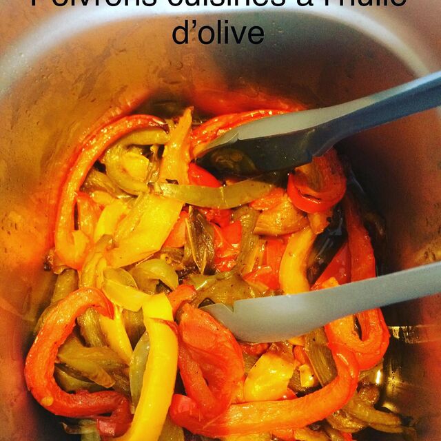 Préparation des poivrons marinés à l’huile D’Olive