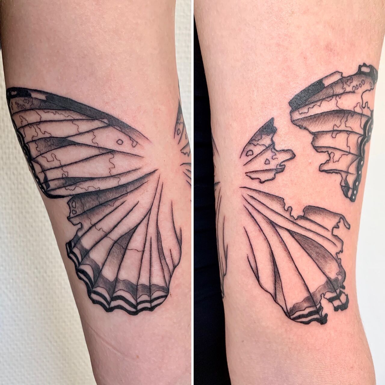 Broken butterfly - voor Len