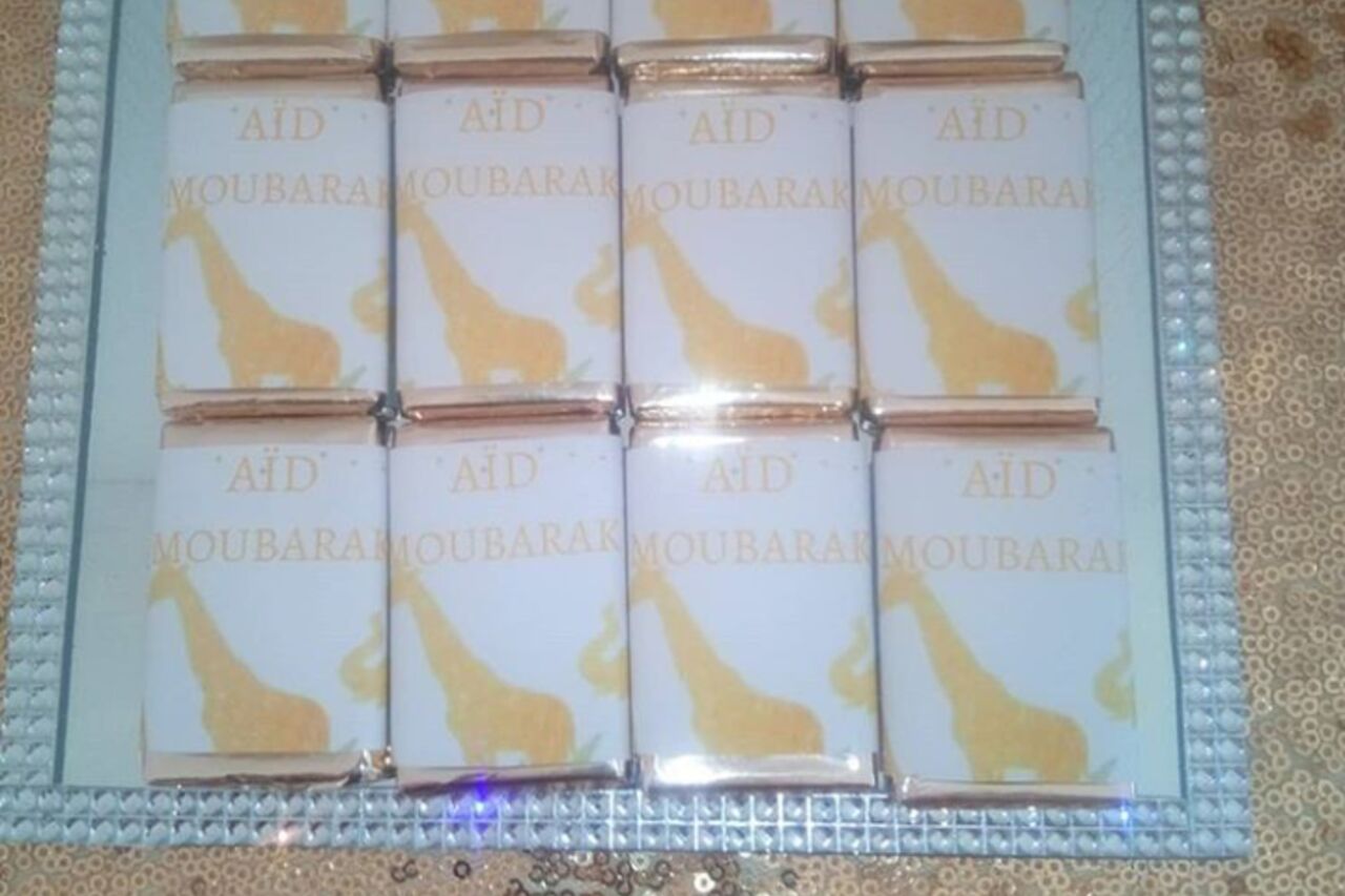 Chocolats personnalisés