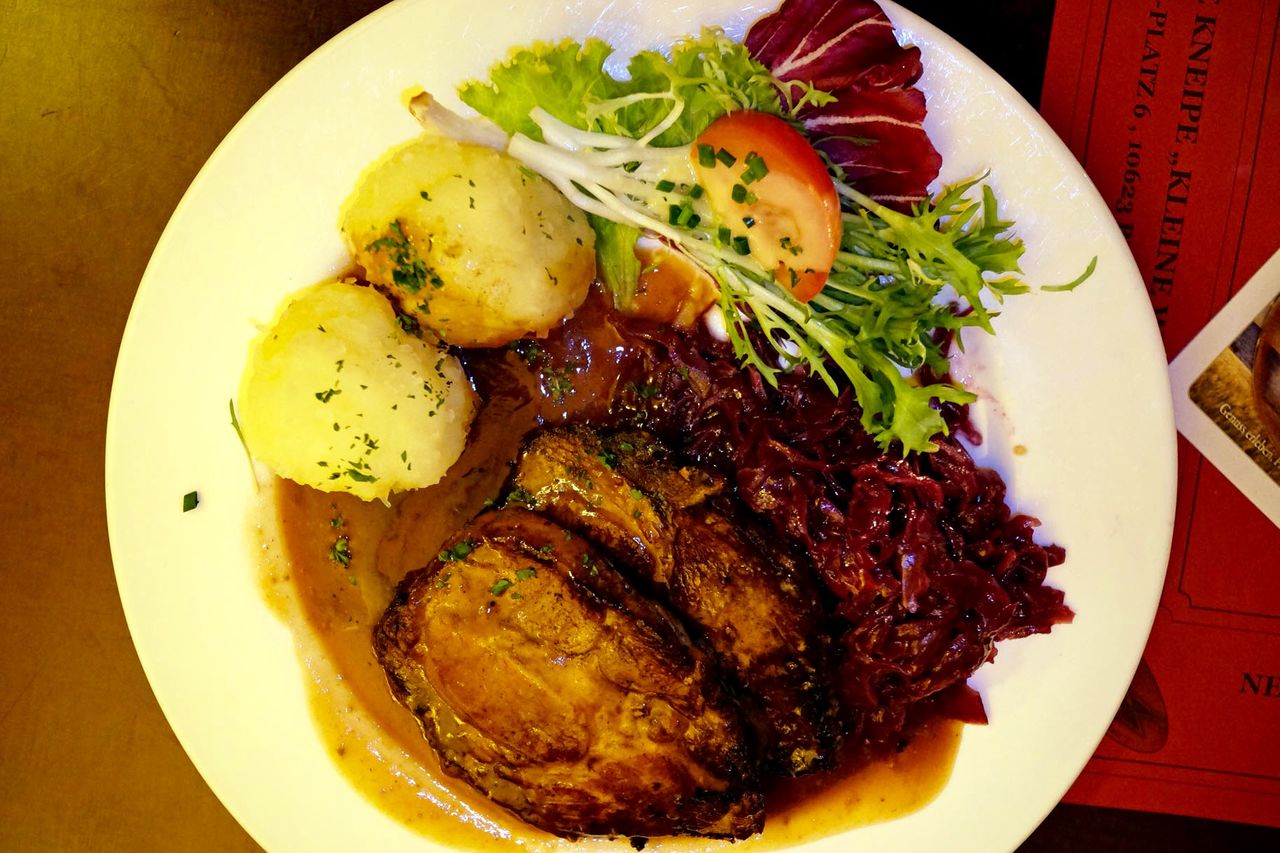 Eine große Vielfalt an herzhaften Speisen