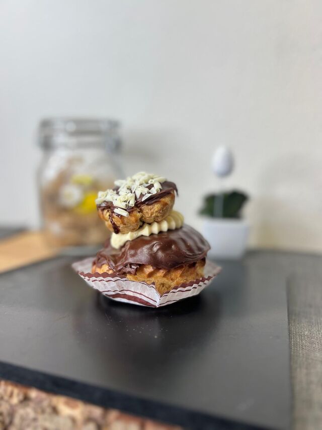 Religieuse au chocolat 