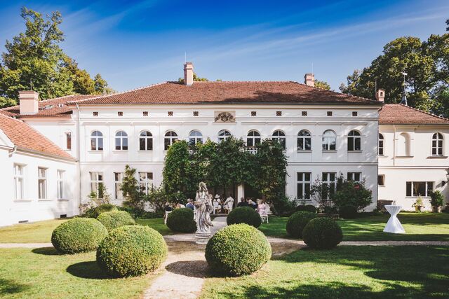 Gartenparterre Südseite