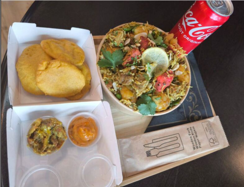 Biryani mix (Agneau, poulet, crevettes)