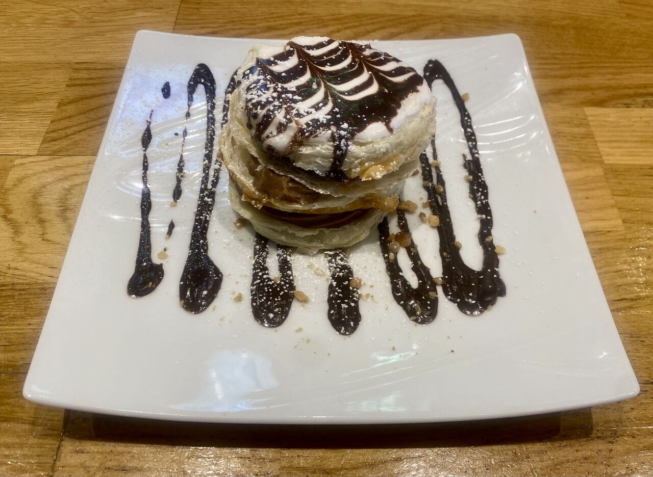 Mille feuilles au chocolat 