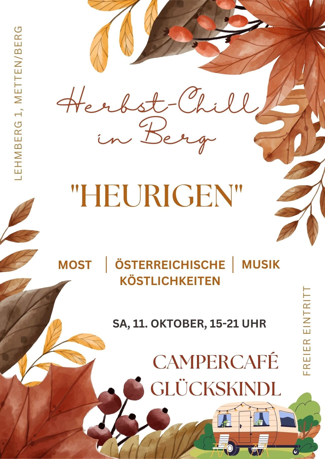 Heurigen / Herbst-Chill in Berg 1