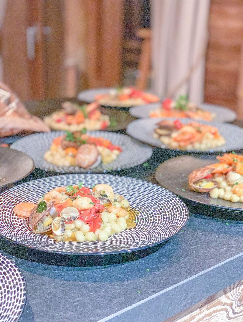 Gnocchetti aux fruits de mer avec des petits tomates datterini !
Une vraie délices.
Ça va très bien même pour les fête desNoel