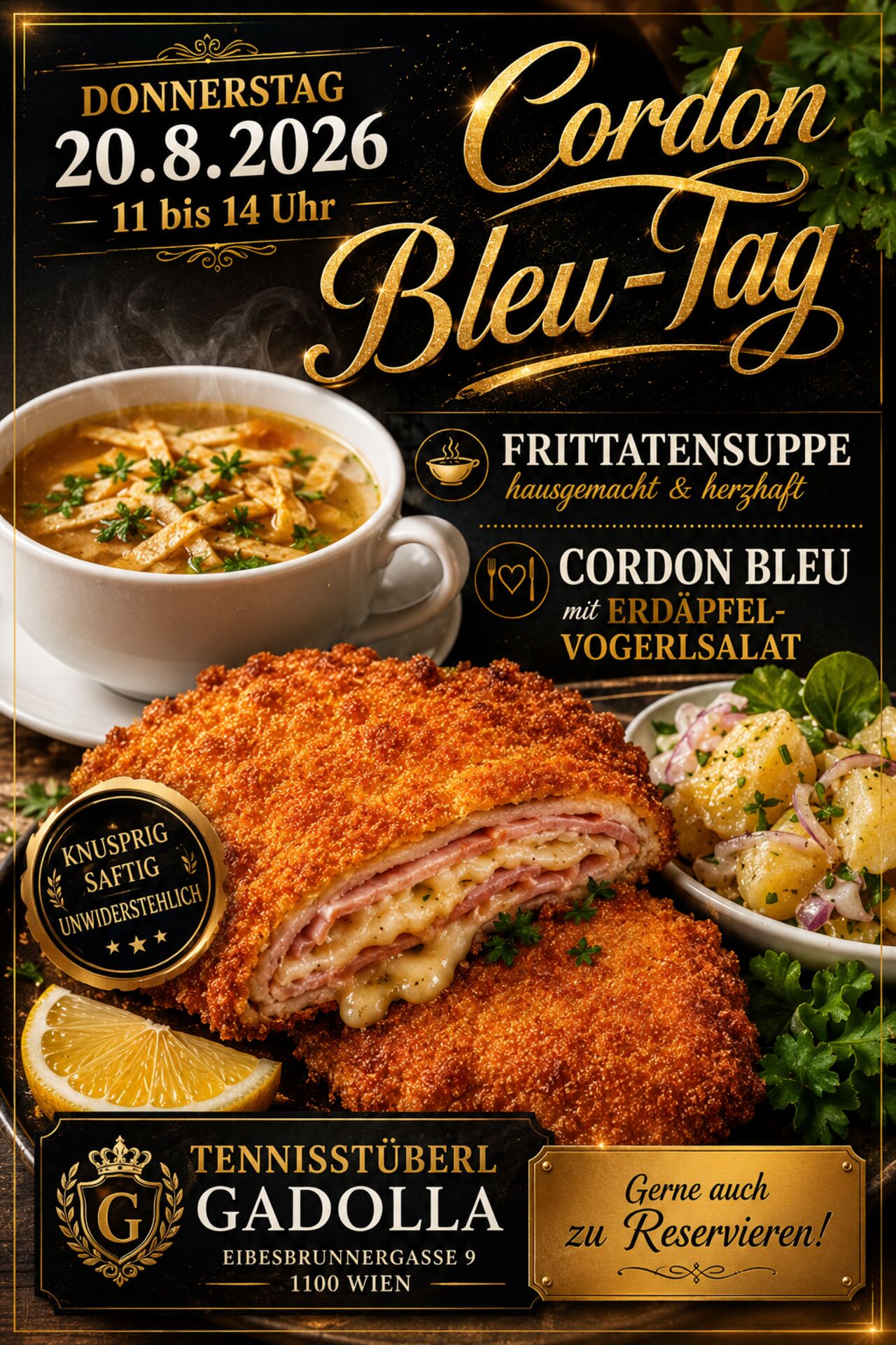 Cordon Bleu Tag 20.8.2026