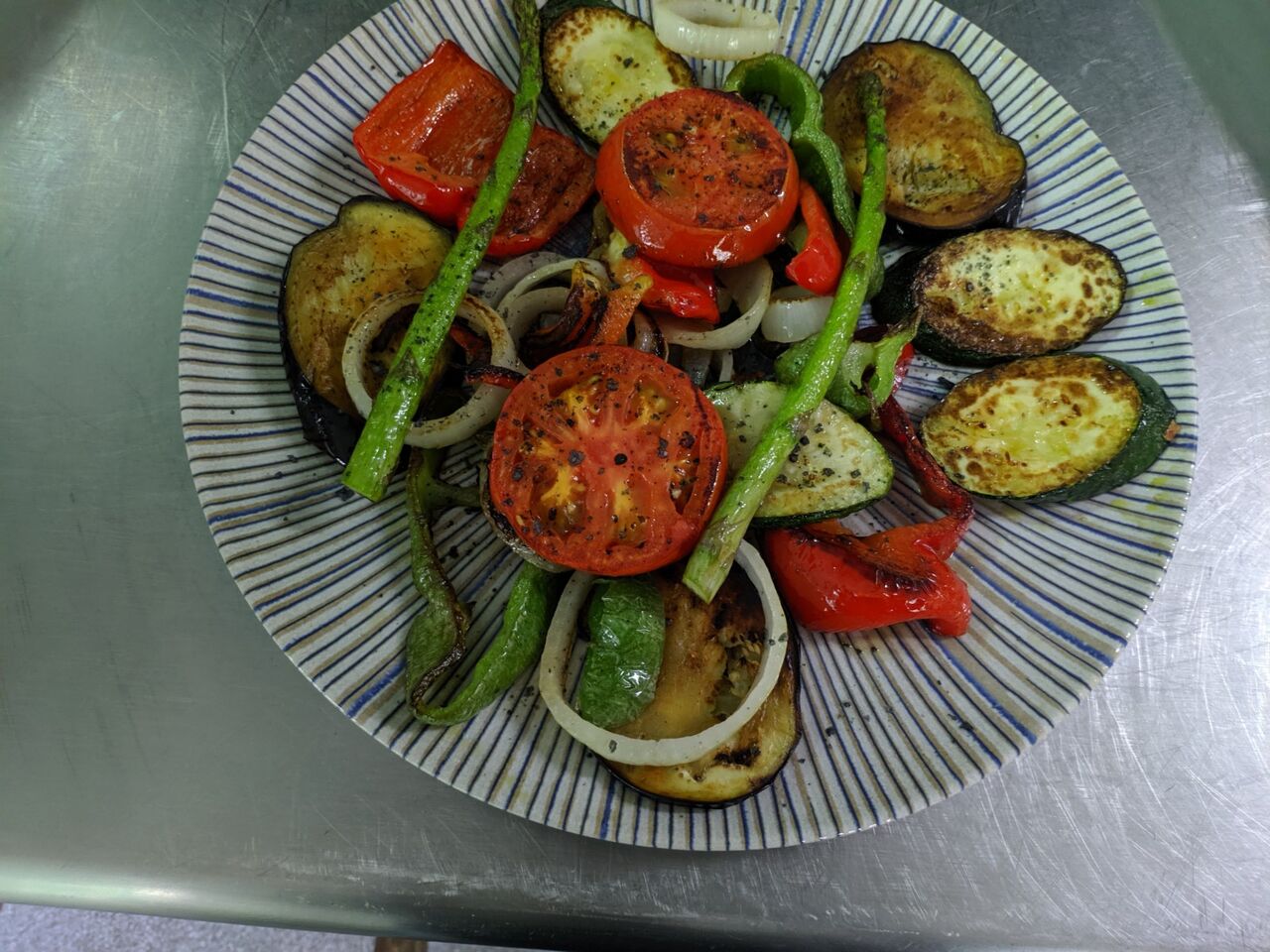Parrillada de verduras 