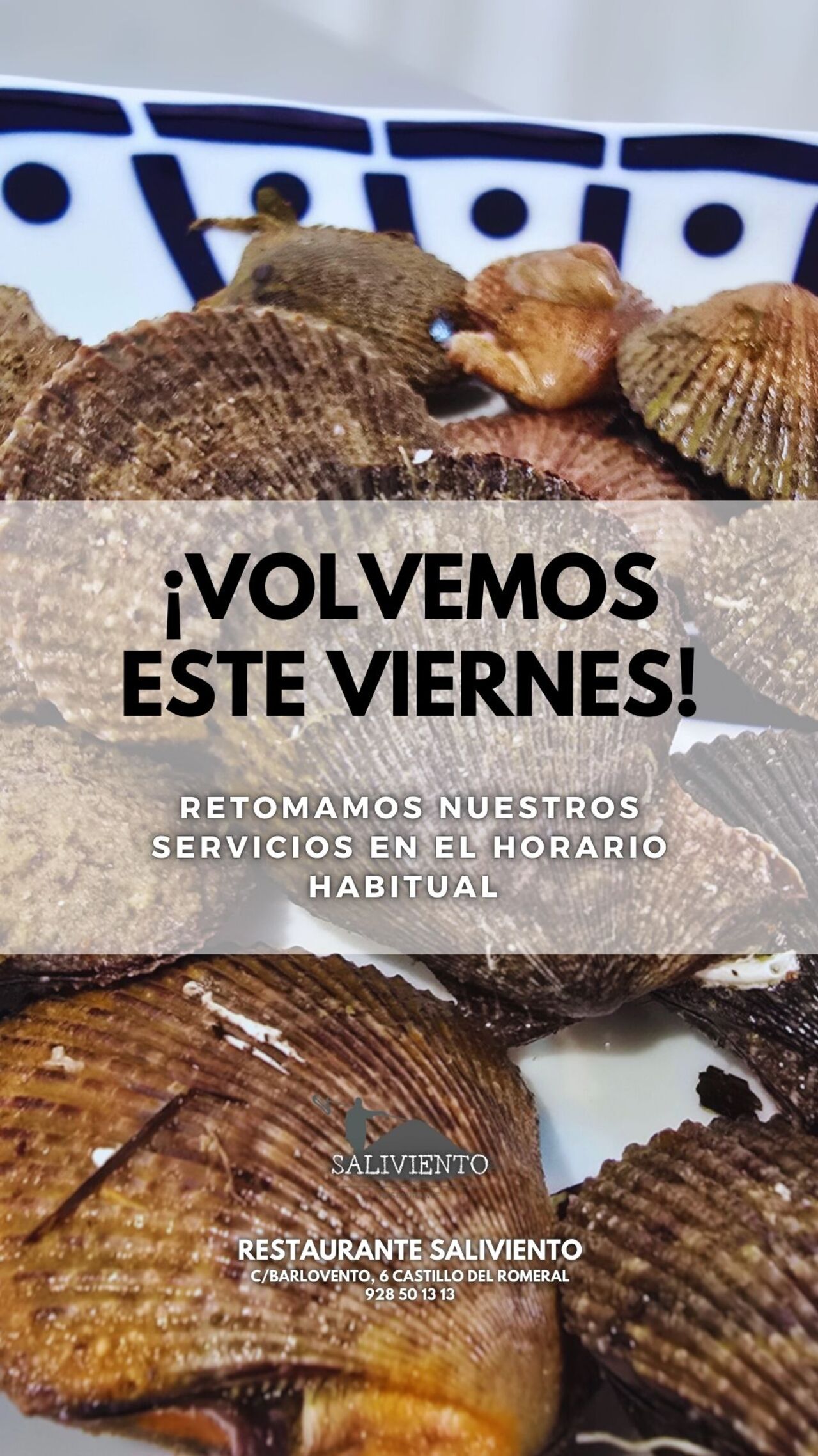 ¡Volvemos este viernes!