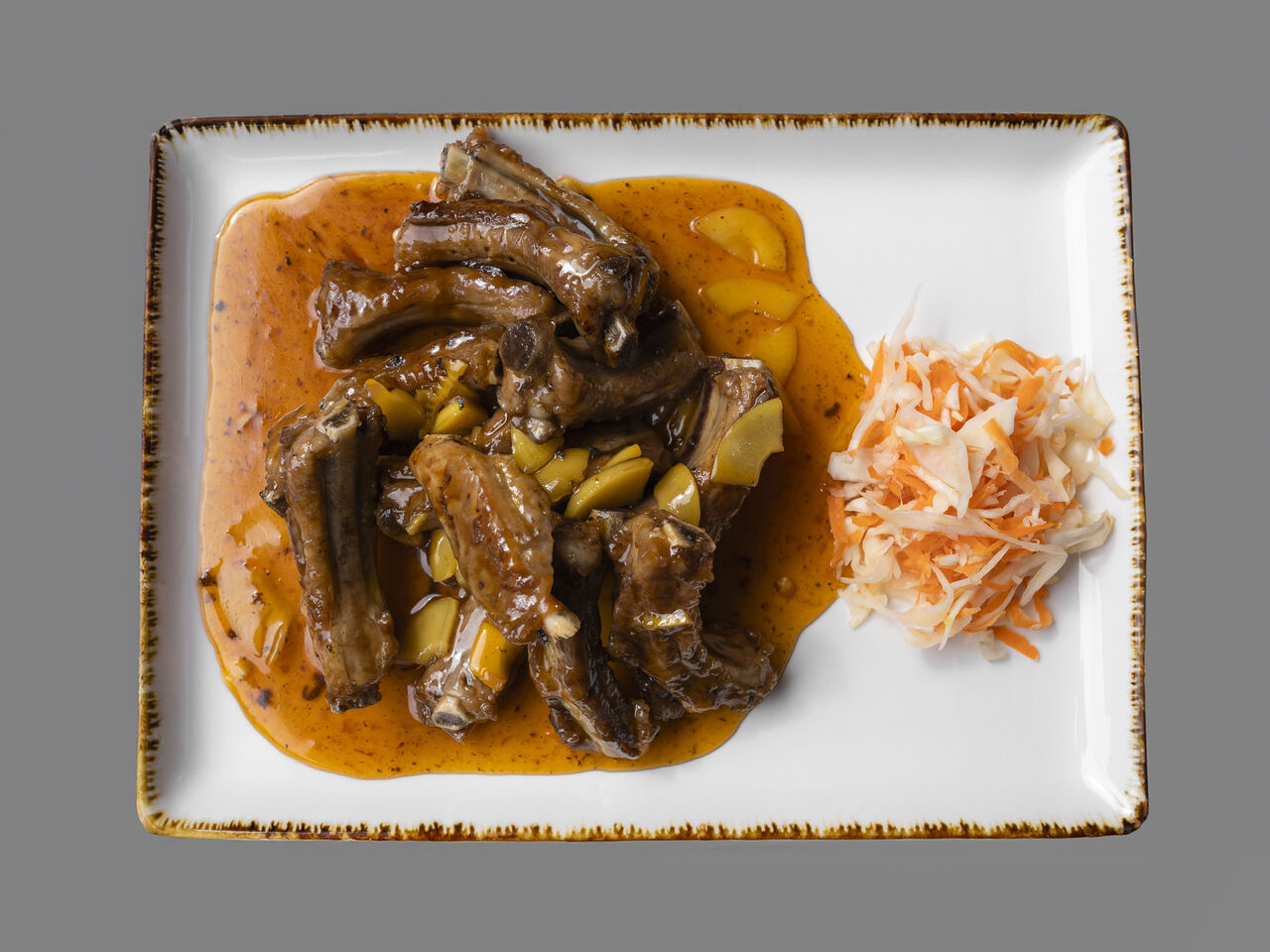 41 Žebírka po thajsku s rýží