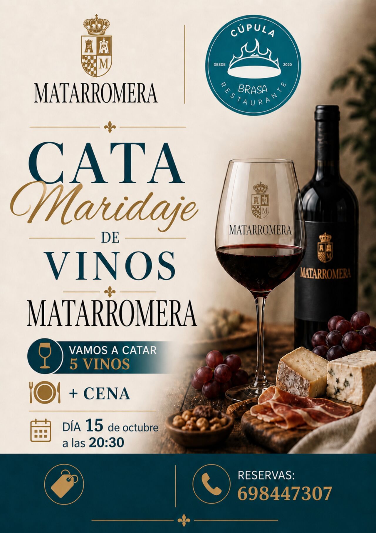 CATA MARIDAJE CON MATARROMERA