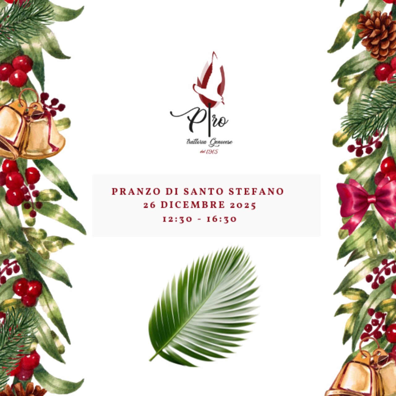 👨🏼‍🍳 SANTO STEFANO 2025 😋