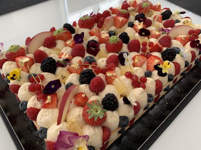 Gâteau aux fruits frais à partir de 4,00€ la part